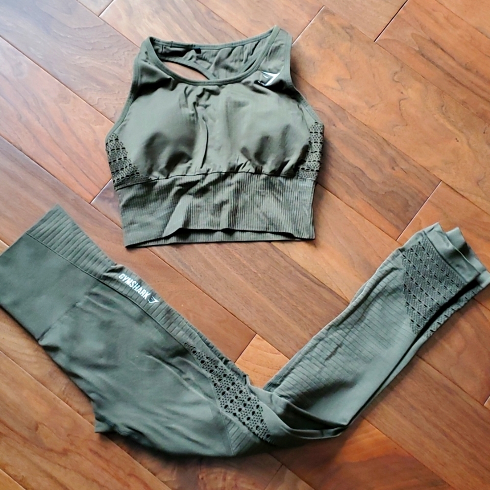 Gymshark energy seamless set